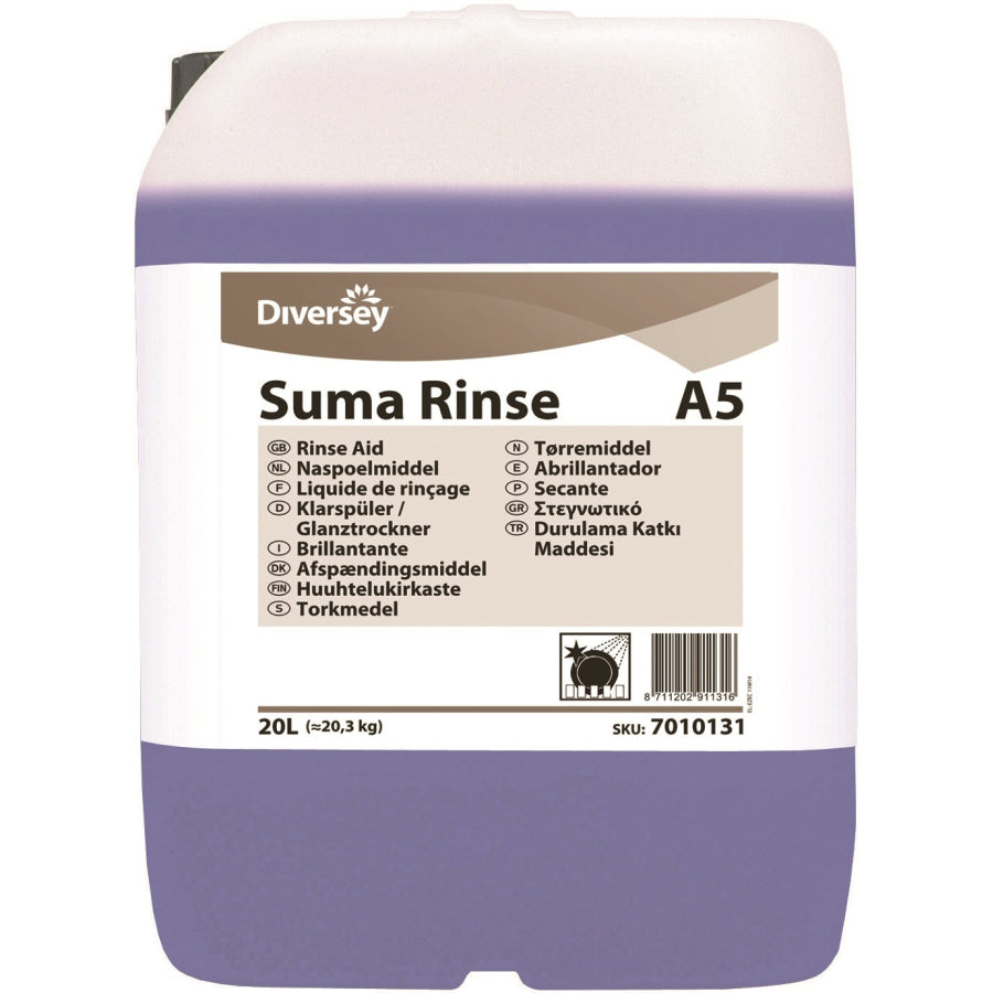Suma Rinse Rise Aid Suma A5 Rinse Aid 20 litre | ION Hygiene