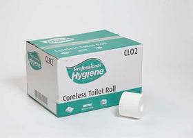 Coreless toilet roll