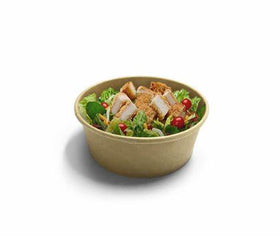 750ml Squat kraft salad bowl 26 oz (6x50)