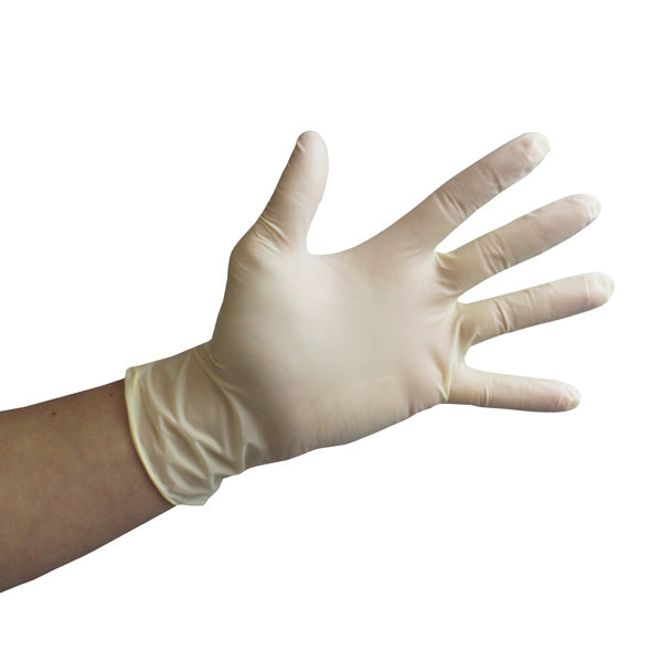 Latex Clear powder free Gloves 1,000 per case